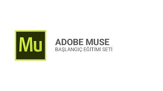 01. Adobe Muse - Hoşgeldiniz