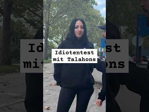The worst idiot test with Talahons #shorts