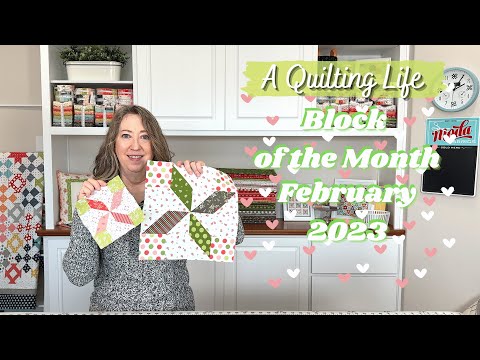 Quilt Block of the Month: February 2023 | A Quilting Life