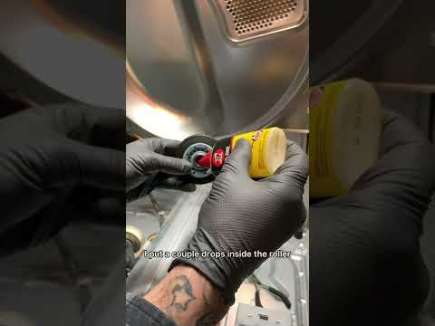 Austausch von Rollen und Umlenkrollen für LG-Trockner #shorts