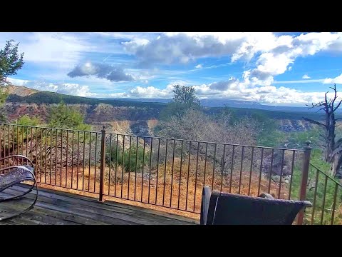 Zion Mountain Ranch, Utah! Tour a cabin with an AMAZING view, the Rim Cabin!