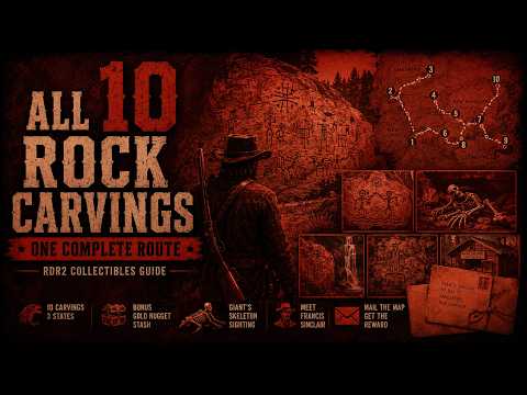 All 10 Rock Carving Locations video walkthrough