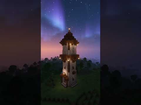 EPIC: Building CRAZY Watch Tower in Minecraft!