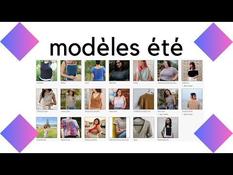 (FR) 20 Modèles été Tricot & Crochet
