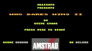 Amstrad CPC 6128 Games - Who Dares Wins II