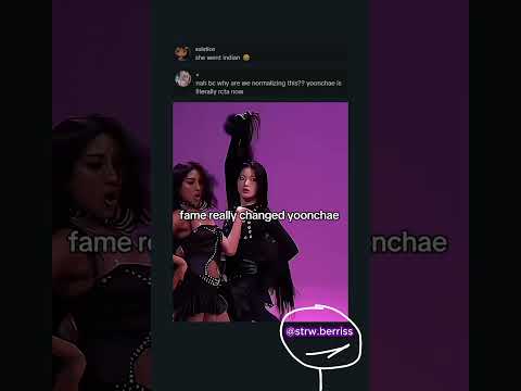 fame can really change a person😔 #yoonchae #katseye #hybe #girlgroup #music #girlhood #edit #shorts