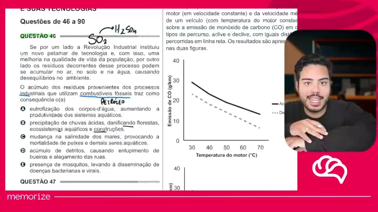 Resolução em Vídeo — Questão 46 ENEM 2014 PPL
