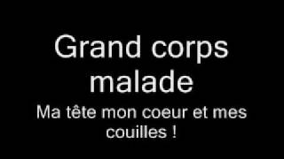 Grands corps malade - Ma tête mon coeur et mes couilles