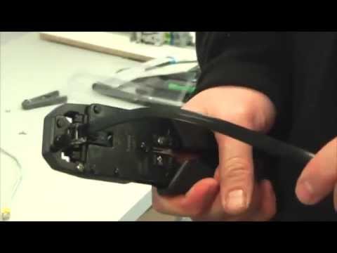 HAUPA crimping plier for modular connectors 210871