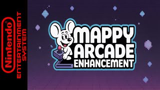 Mappy Arcade Enhancement - Hack of Mappy (NES)