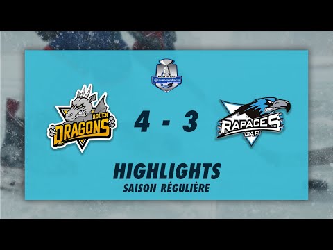 Dragons de Rouen 4-3 Rapaces de Gap - Highlights - Synerglace Ligue Magnus 2022/23
