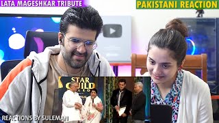 Pakistani Couple Reacts To Tribute To Lata Magneshkar | Salman Khan | Ramesh Sippy | Gulzar Sahab