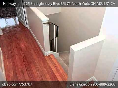 125 Shaughnessy Blvd Uit 71 North York ON M2J1J7