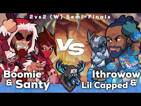 Boomie / Santy vs Ithrowow / Lil Capped | Frost Trials 2v2s, (W) Semi-Finals