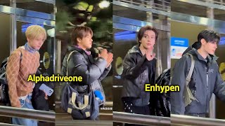 Download lagu 260123 Enhypen & Alphadriveone (ALD1) Leaving Music Bank today  mp3