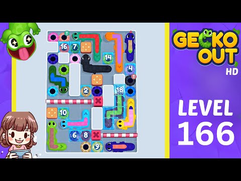 Gecko Out Level 166 Solution Walkthrough