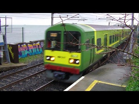 IE 8510 Class Dart Train number 8611 - Booterstown Station, Dublin