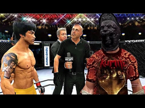 UFC 4 | Bruce Lee vs. Gladiator Kumite Legendary - EA sports UFC 4 - CPU vs CPU