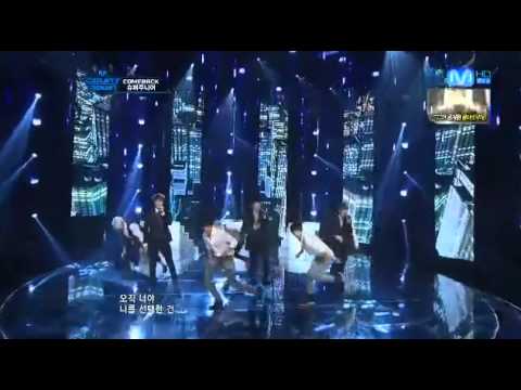 120705 From U & Sexy Free  Single - Super Junior Live Comeback @ M! countdown