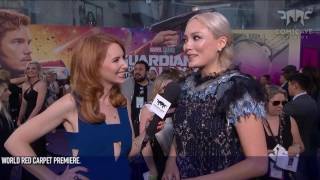 Pom Klementieff On Joining the Team at the Guardians of the Galaxy Vol. 2 Red Carpet Premiere