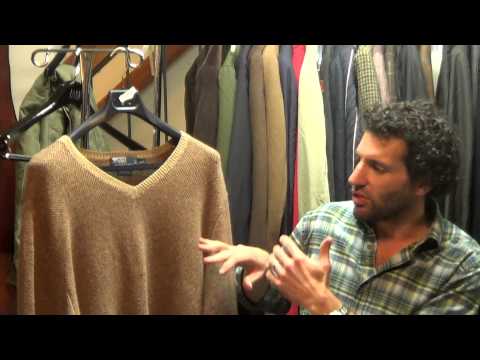 y7808 Polo Ralph Lauren Cotton/Cashmere V-Neck Sweater Sz. XXL