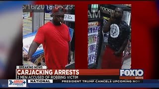 Carjacking suspects arrested by MPD
