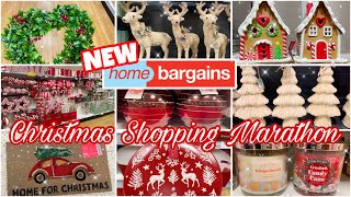 🎄NEW lN HOME BARGAINS‼️ CHRISTMAS 2024 SHOPPING MARATHON 🤩 SHOP WITH ME | DECEMBER 2024 |COSY CORNER