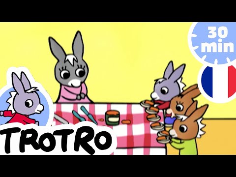 TROTRO - 🍰Trotro invite ses amis pour le goûter 🍰 |NOUVEAUX EPISODES 2020|HD
