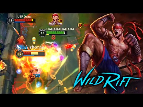 AGGRESSIVE LEE SIN! | FASTEST LEE SIN GAMEPLAY - Wildrift