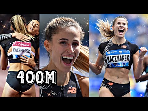 Natalia Kaczmarek sets lifetime best to win the Diamond League Silesia 2023 Women's 400m