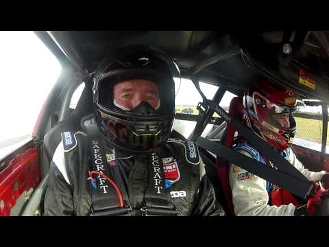 Charles Espenlaub takes Tommy Williams around Sebring in the Skunk Ape Racing Spec Miata