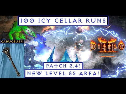 100 Icy Cellar Runs: Patch 2.4! Diablo 2 Resurrected