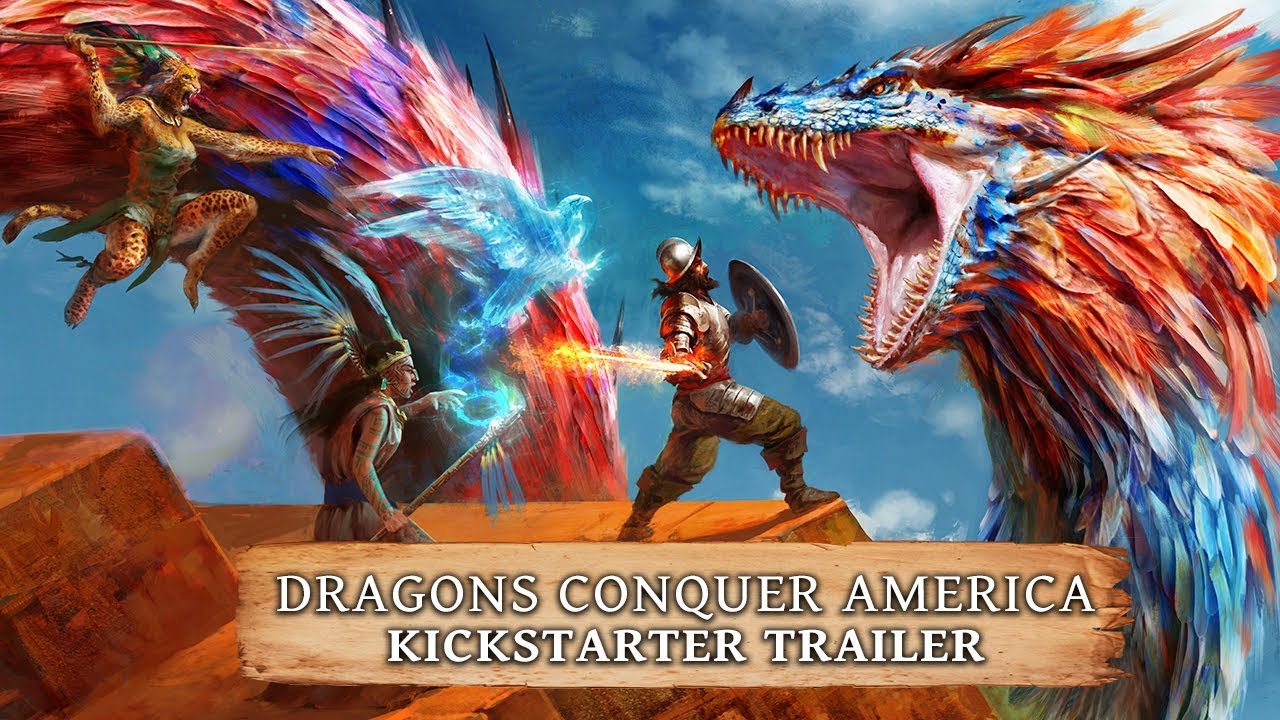 Dragons Conquer America - Core Book Kickstarter Trailer