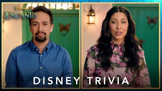 Disney's Encanto | Disney Trivia with Lin-Manuel Miranda and Stephanie Beatriz