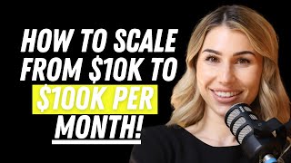 How To Scale Your Ecom Brand From $10K Per Month To $100K Per Month - PROFITABLY! w/ Bella Moro