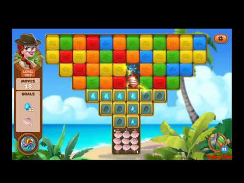 Lost Island Blast Adventure Level 667 NO BOOSTERS - A S GAMING