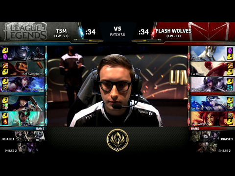 TSM vs FW - 2017 MSI Group Stage - Team SoloMid vs Flash Wolves