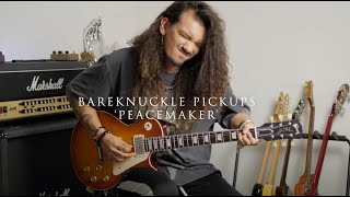 Video thumbnail for Bare Knuckle Pickups Peacemaker humbucker set demonstrated by Danny Dela Cruz. by Bare Knuckle Pickups