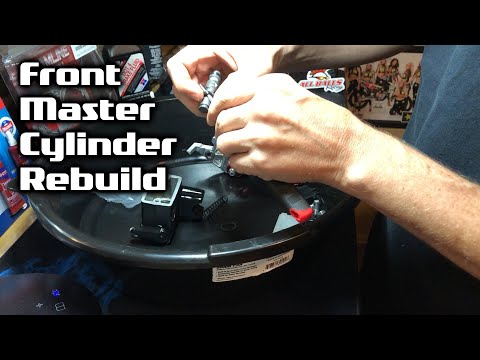 Honda 400ex Build - trx450r Front Brake Master Cylinder Assembly & Rebuild