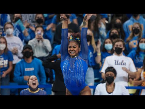 Another one! UCLA's Jordan Chiles scores her third Perfect 10 of the year