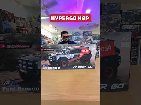 MJX Hypergo1:8 brushless H8P Remote control simulation Ford Bronco Baja 1000 PC material car shell electric 4WD climbing off-road Car 