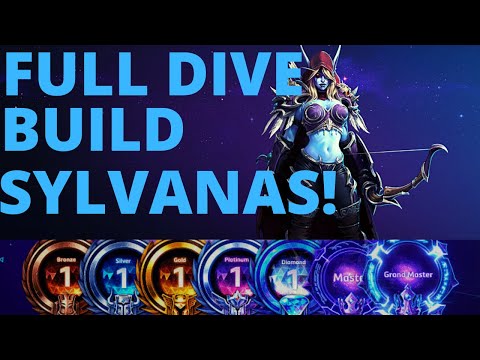 Sylvanas Arrow - Full Diving Sylvanas! - Diamond 3 B2GM Season 4