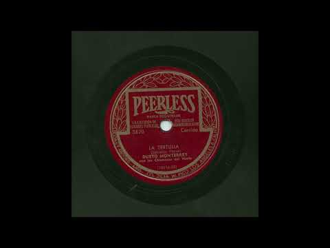 Dueto Monterrey - La Tertulia - Peerless 3820