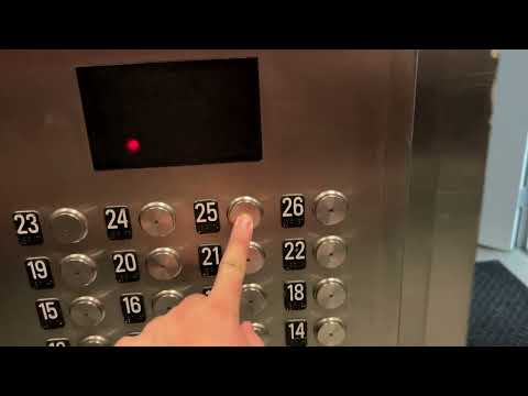 Slow Dover/Otis traction service elevator – 1125 17th St. – Denver, CO