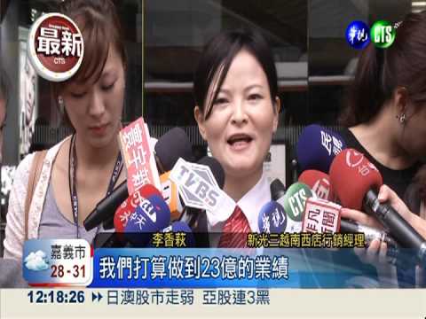 百貨週年慶開打 殺到見骨搶買氣