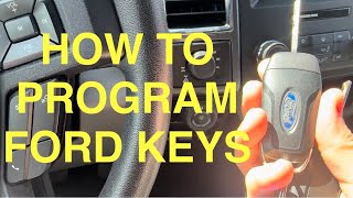 Program Ford F150 Spare Key with Only One Key With Forscan - Read Description For Details