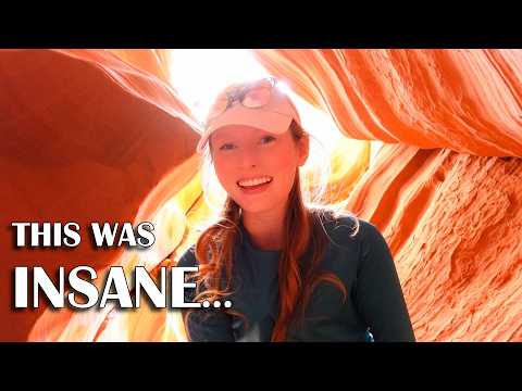 VANLIFE with a CAT | Antelope Canyon & Horseshoe Bend | VLOG