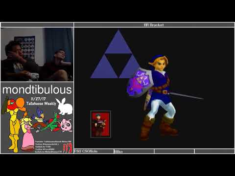 Mondtibulous11/27 - MeleeSingles - FSU ChristianSirGamingNole (Marth) Vs. Mike (Link) - RRBracket