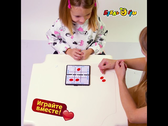 Игра настольная Lanson Toys Крестики-нолики магнитная с 3лет - видео