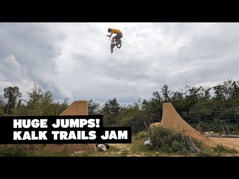 LOOK AT THOSE JUMPS! Kalk Trails Jam 2023 #bmx